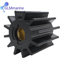 17370-0001 Water Pump Impeller 17370-0001-P For Jabsco Marine Engine Replace CAT 3N4859 3N1888 3N8459 CEF 500152