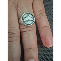 Shark Whale Tail Ring