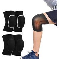WorthWhile Dancing Knee Pads for Volleyball Yoga Women Kids Men Patella Brace Support EVA Kneepad Fitness Protector Work Gear