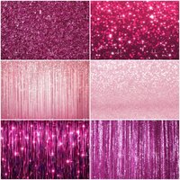 Pink Shimmer Wall Glitters Sequin Dreamy Background Light Shiny Birthday Party Decoration Anniversary Wedding Photography Props