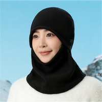 AliExpress NONE Autumn and winter polar fleece men and women sports warm headgear cycling warm integrated mask neck windproof ski hat