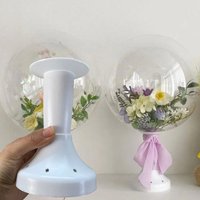 1 PCS Bubble Balloon Stand, Popo Balloon Base, Balloon Post, Party Decor Bracket, Wedding, Birthday Table Balloon Decor Supplies