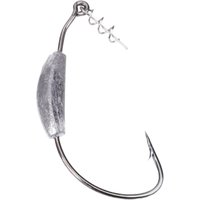 NGB 5PCS Jig Head Crank Hook With Lead 2g 3g 4g 5g 7g Soft Lure Hook Offset Texas Barbed Fishing Hooks Tackle 1/0#-5/0#