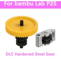 Upgrade Gears For Bambu Lab P2S Integrated Extruder Gear Kit DLC Hardened Steel Gear For Bambulab P2S 3D Printer Parts