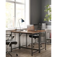 VASAGLE Computer Desk, Small Office Desk and Workstation, Work Desk for Home Office, Study, Bedroom, 50 x 100 x 76 cm