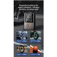 Portable Car Tire Inflator Wireless Electric High Pressure Inflatable Pump for Car Bicycle