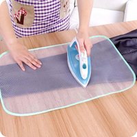 1/3/5pcs Cloth Protective Press Mesh Insulation Ironing Board Mat Cover Against Pressing Pad Mini Iron Random Colors