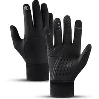 AliExpress NONE Men's Winter Touch-Screen Gloves Outdoor Sports Cycling Waterproof Gloves Training Fitness Anti-Slip Gloves