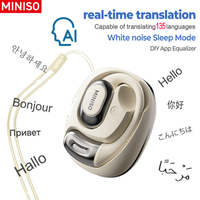 MINISO MS156 Bluetooth V5.4 Bluetooth Earphones Call Noise Reduction Sports Wireless Headphones Powerful Bass Powerful Bass Ear