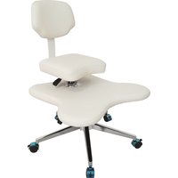 Ergonomic Kneeling Chair Height Adjustable Rolling Cross Legged Squatting Office Chairs Desk Seat for Adult Kids-Improve Posture