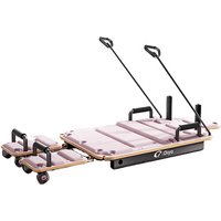 2025 Mini Pilates Board Pilates Reformer Machine Wood Board Portable Space Saving For Studio Home Use Pilates Board Machine