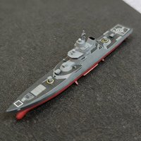 1/2000 Mini 05X Cruiser Model Meticulously Crafted with Exquisite Detail Ships Static Model Ship Toy Ornament Warship Model
