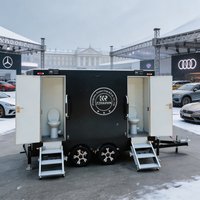 Outdoor Toilet Mobile Toilets Trailer Portable Customized Size Mobile Toilet Luxury Restroom Trailer for Sale