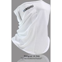 Summer Hanging Ear Ice Silk Face Mask Thin Breathable Uv Protection Outdoor Sun Face Cover Lightweight Soft Wind Dust Resistant