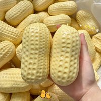 Peanut Stress Ball Squeeze Ball Squishy Buttery-Soft Feel Fidget ASMR Sensory Anti Stress supplies Adults favor gift