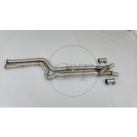 CBNT Upgrade 70mm/2.75inch Equal Length Midpipe with Z pipe for BMW X3M F97 X4M F98 S58 3.0T High Performance Exhaust System