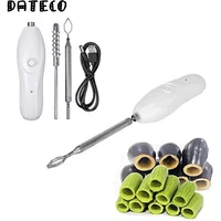 Electric Fruit Corer Electric Scale Scraper Egg Beater Rechargeable Vegetable Core Digger Remover Wear-resistant Rotating Cutter