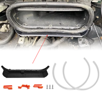 Motorhome Bonnet Vent Water Deflector Kits For Fiat Ducato Peugeot Boxer Citroen Relay Caravan Engine Hood Vent Water Deflector