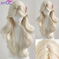 Synthetic Long Straight Lolita Wig with Bang Pink Blonde Blue Green Cosplay Party Halloween Christmas Wavy Curly Wig