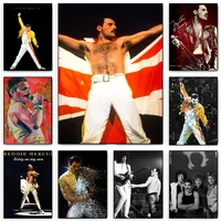 1PC Queen Freddi Mercury Posmia madly Poster Paper Print Home Living Room Bedroom Entrance Bar Restaurant Cafe Art