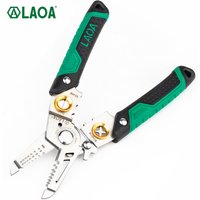 LAOA 7 en 1 pince à dénuder multifonction électricien câble Terminal de coupe sertissage séparation ligne d'enroulement outils à main