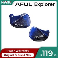 Słuchawki HiFiGo AFUL Explorer Przewodowe Hybrydowe 1DD+2BA Hybrydowe Monitory Douszne Drukowane w 3D Akustyczne Rurki Rozdzielcze RLC Słuchawki HiFi