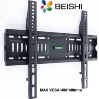 BESHI LED LCD TV Wall Mount Bracket Tilt Adjustable Strengthen TV Support for 26''-60'' Load up to 50kg VESA 400mm*400mm