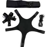 Wear-resistant Soccer Kick Trainer with Waist Strap, Rebound Cord Solo Football Control Training Gear