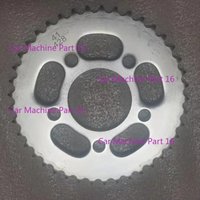 Sprocket Chain Wheel The Chain Turntable Motorcycle Accessories For KEEWAY K Light 125 K Light 202