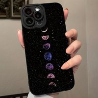 Precise Hollow Moon Star Planet Case For Samsung Galaxy S26 S25 S24 S23 S22 S21 Ultra Plus FE A55 A54 A53 A35 A34 A56 A16 Cover