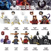 Building blocks set, Marvel superheroes, assembled dolls, Spider Man, Iron Man, Venom, Shark, Deadpool, children's toys