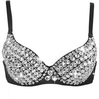 Wechery Sexy Corset Push Up Performance Corset Bra Gothic Punk Style Shows Costume Plus Size Corsets Rivets Decorated