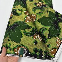 New 100% Cotton African Golden Wax Fabric Wax Grand High Quality Fabric Ankara Print Fabric For DIY Making Sewing Clothes 15A91
