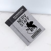 Neon Cute Genesis Classic Evangelion Anime Peripheral Folded Short Wallet Card Holder Leather Purse Men Women Students Daily Use