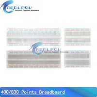 MB102 830 Point 400 Point Solderless Breadboards for Proto Shield Distribution Connecting Blocks MB-102 PCB Prototype Breadboard