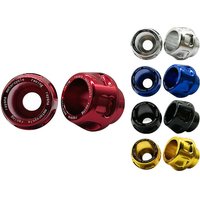 Motorcycle Axle Cover Cap Front Fork Cup Slider Personalized Shape Prevent Damage Universal for Honda Kawasaki