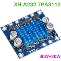 XH-A232 High-definition Digital Audio Amplifier Board MP3 Amplifier Module 12V24V Amplifier Board Dual Channel 30W