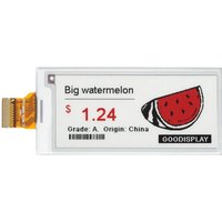 E Ink Display Tablet 2.9 Inch Tri-Color EPaper Display Supporting 1.5s Monochrome Partial Update 296x128 Pixels, GDEY029Z95