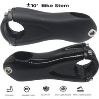 AliExpress FCFB Bicycle Stem Carbon MTB/Road Bike ±10 degrees Stems 80/90/110/110/120/130mm 28.6 mm fork 31.8mm handlebar bike frame parts
