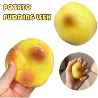 TPR Fluid Potato Fidget Toy Slow Rebound Water Feel Soft Squishy Stress Relief Cute Hand Play Toy For Daily Leisure