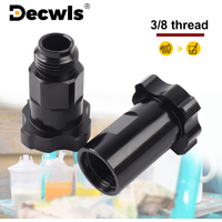 3/8 Thread Spray Gun Cup Adapter HVLP Paint Sprayer No-clean Cup Connector Portable Disposable Paint Mixing Cup Conversion Tool