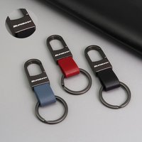 For Suzuki AN200 AN250 AN400 AN650 Burgman AN 125 400 650 High Quality Motorcycle Accessories Leather Keychain