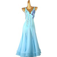Dance Costume For Women's Ballroom Modern Dresses Ballroom Clothes Girls Jazz 2026 New Stage Waltz Suit Female Evening Dancewear
