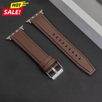 Leather Band Strap for Apple Watch Band Ultra 3 49mm 11 10 9 8 7 46 45 41mm High Quality for IWatch Series 6SE54 44 40mm Correa