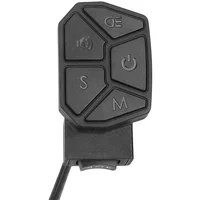 Electric Scooter Integrated Control Button 7 Function 6 Pin Waterproof Head For Left/right Turn Signal/horns/ Headlights Switch