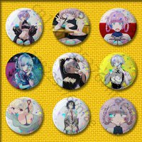C-Call of Night Nazuna Nanakusa Badges 75mm 25mm 44mm 32mm 58mm Round Pin Brooch Souvenir Clothes Cosplay Gift Accessories