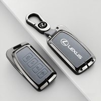 Zinc alloy Leather Car Remote Key Case Cover Keychain For Lexus NX GS RX IS ES GX LX RC 200 250 350 LS 450H 300H Accessories