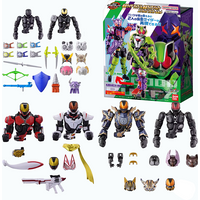 Bandai Original Kamen Rider GEATS RCF Action Figure with Magnum Boost Spinning Change Collectible Model Toy Gift for Kids