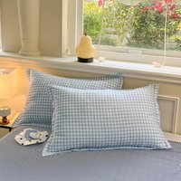 2 PCS Pillowcase Colorful Stripe Pillow Case Bedding Black Pillow Cover Envelope Pillow Case Cover Nordic Sling