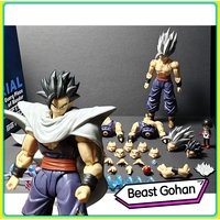 In Stock LS Studio Dragon Ball Super Saiyan Beast Gohan 1/12 Scale Son Gohan Anime Action Figure Doll Model Toy Collection Gifts